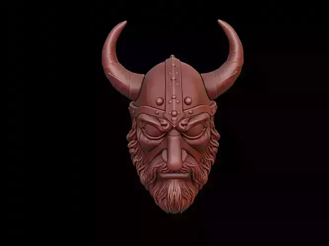 Viking Mask 3d Printing