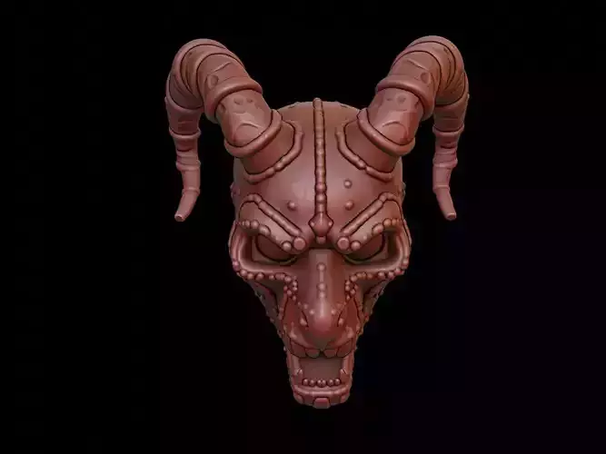 Warlock Mask 3d Printing