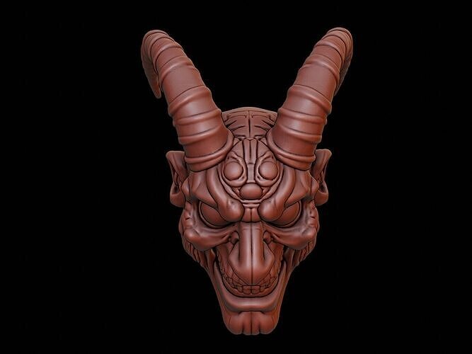 Warlock Mask 3d Printing 3D print model