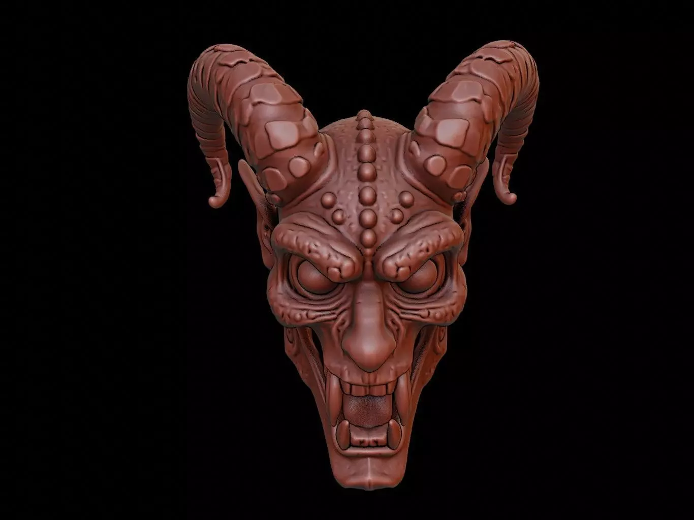 Warlock Mask 3d Printing 3D print model_0