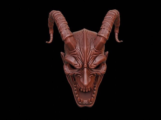 Warlock Mask 3d Printing 3D print model