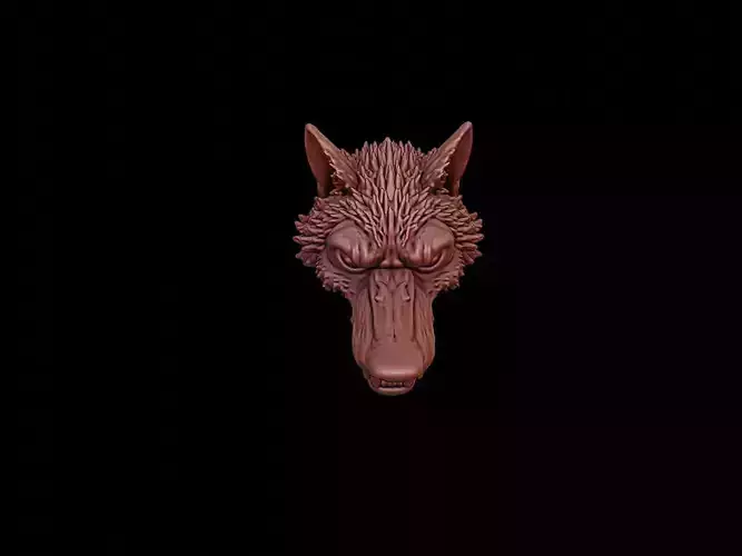 Werewolf Mask 3d Printing