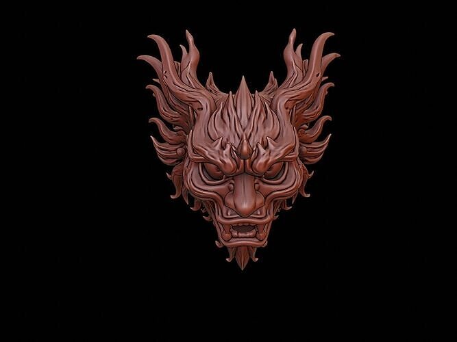 Wind Spirit Mask 3d Printing 3D print model