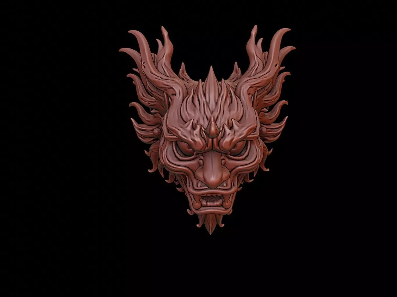 Wind Spirit Mask 3d Printing 3D print model