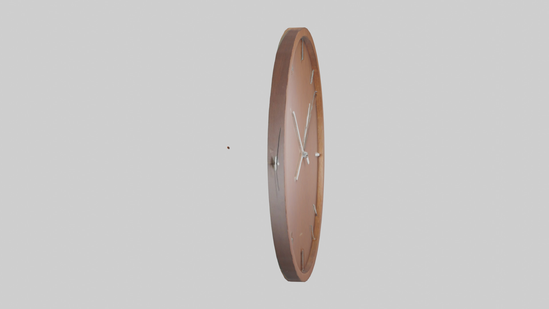 Contemporary Wall Clock model Low-poly 3D model_13