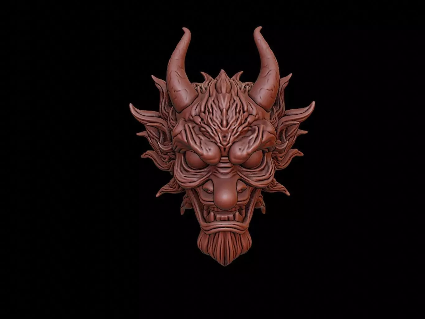 Wind Spirit Mask 3d Printing 3D print model_0