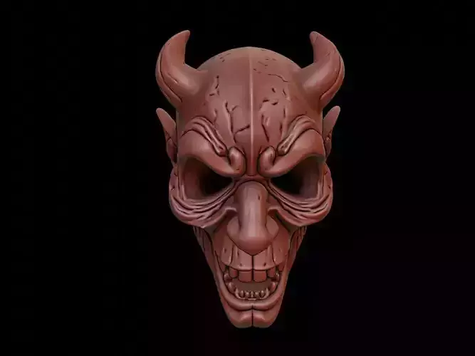 Witch Mask 3d Printing
