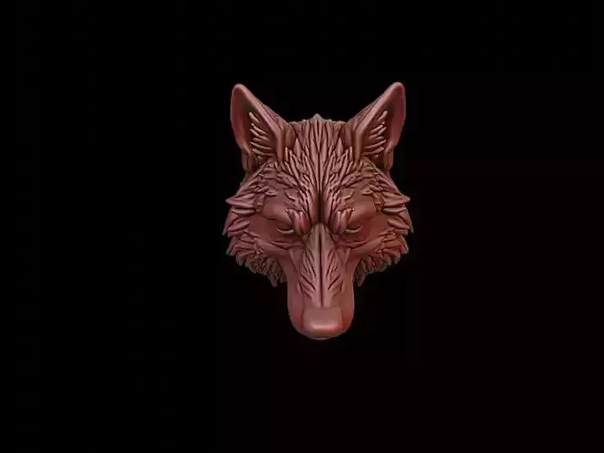 Wolf Mask 3d Printing
