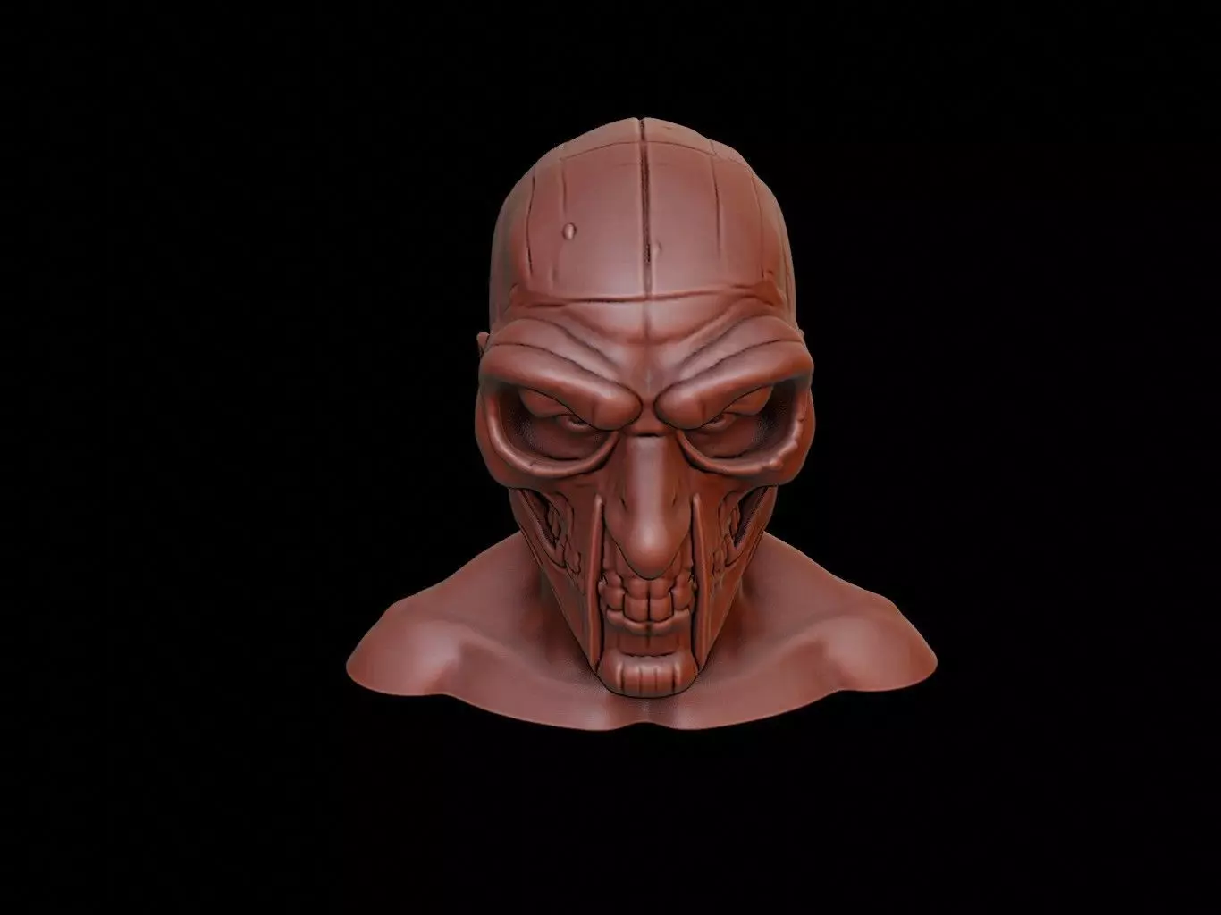 Wraith Mask 3d Printing 3D print model_0