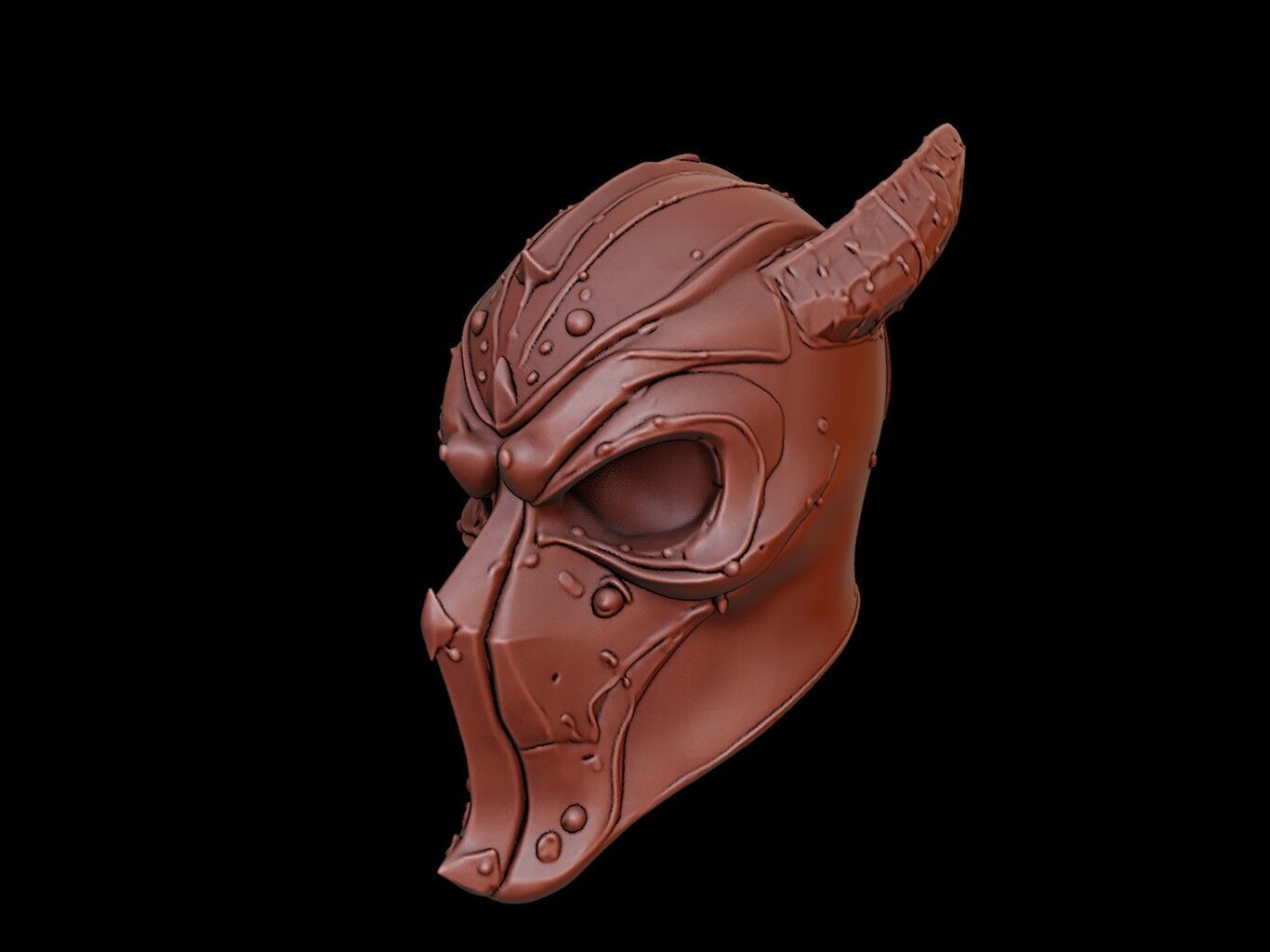 Wraith Mask 3d Printing 3D print model_2