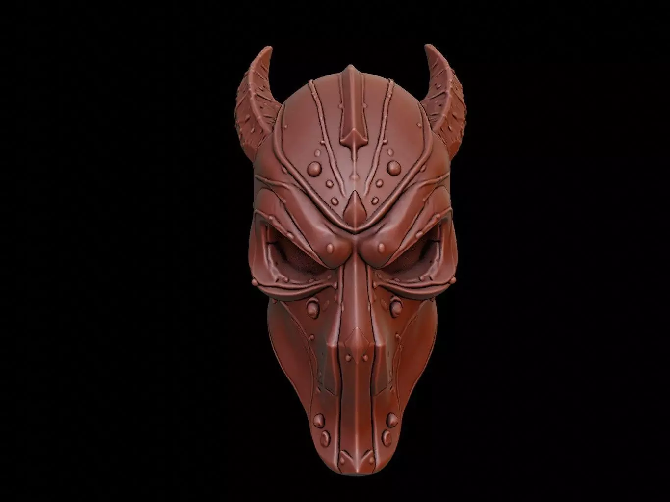Wraith Mask 3d Printing 3D print model_0