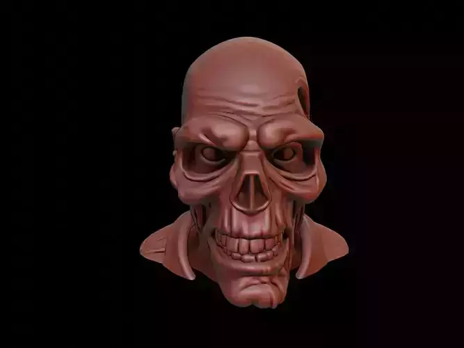 Zombie Mask 3d Printing