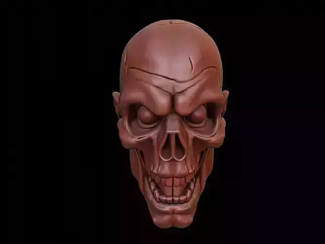 Zombie Mask 3d Printing