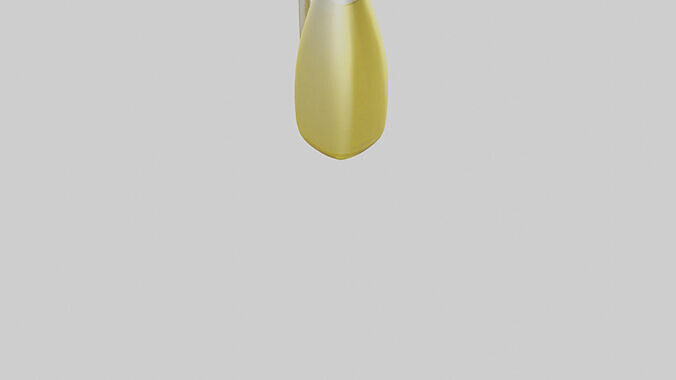 Cooking Oil Bottle model Low-poly 3D model 5