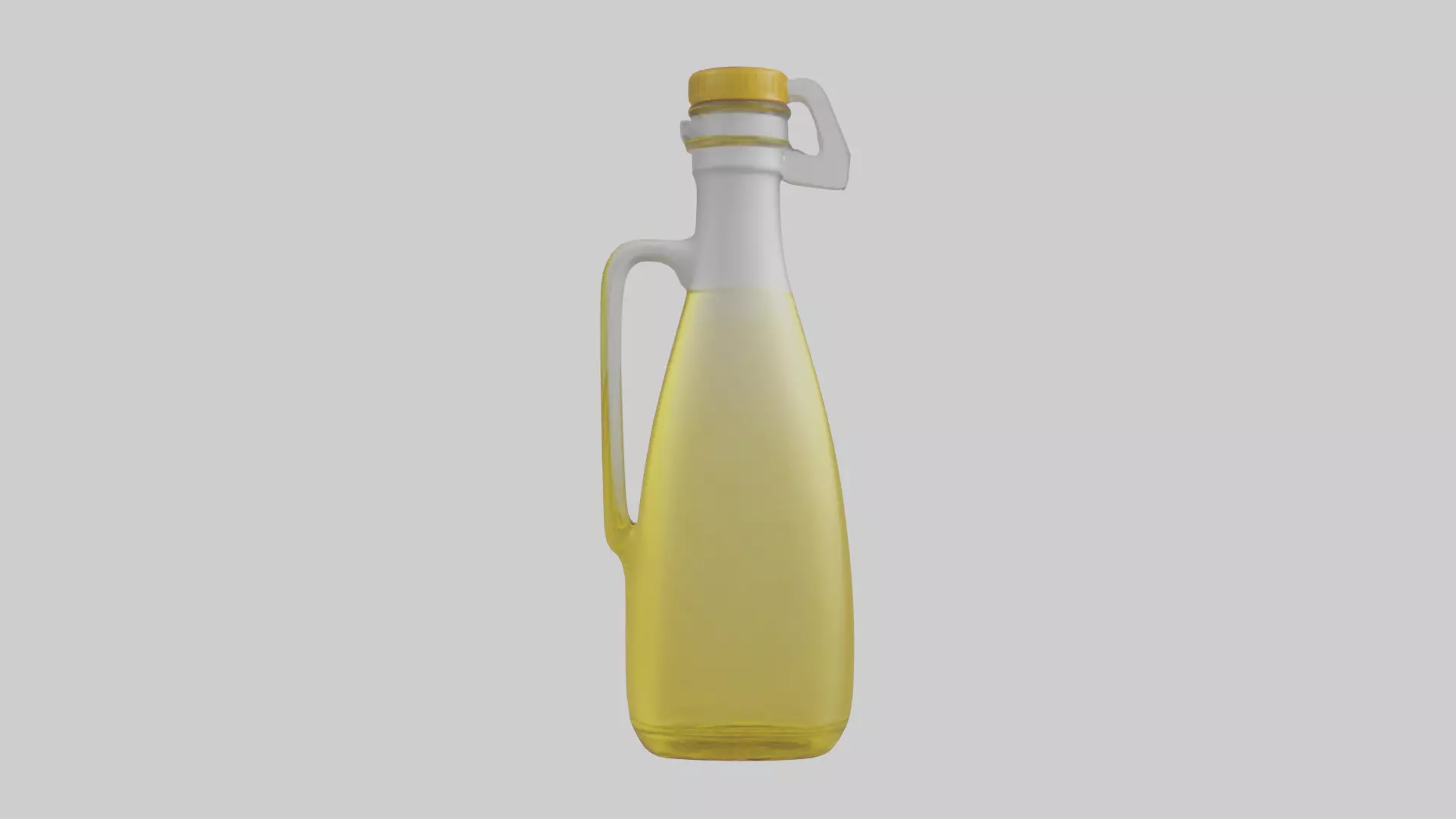 Cooking Oil Bottle model Low-poly 3D model_0