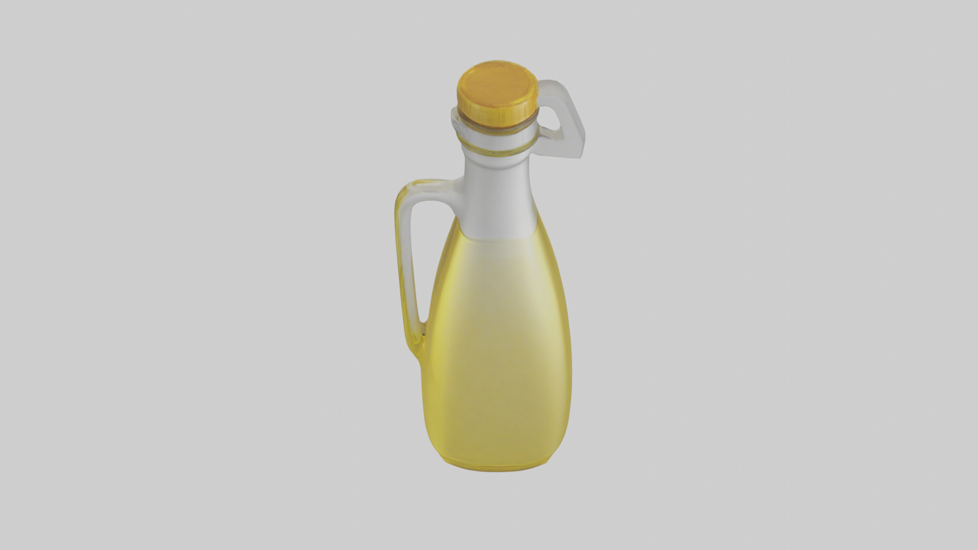 Cooking Oil Bottle model Low-poly 3D model_25