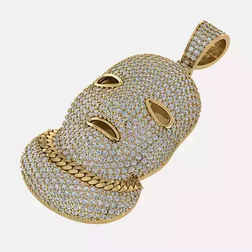 Mask Pendent  3D print model