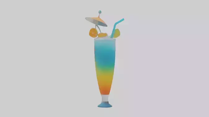 Cool Beach Drink model