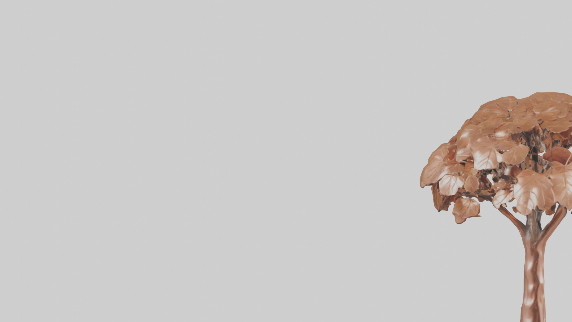 Copper Beech tree model Low-poly 3D model_21