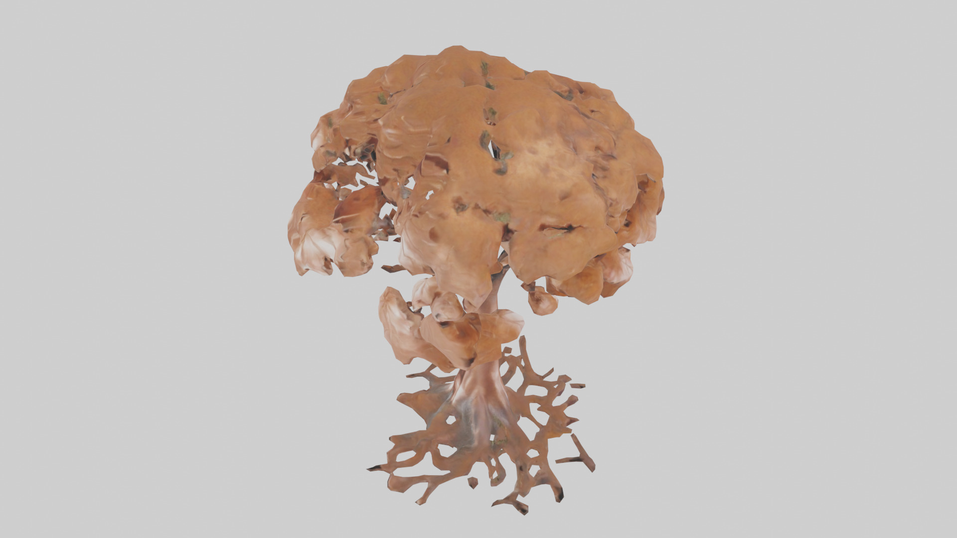 Copper Beech tree model Low-poly 3D model_27