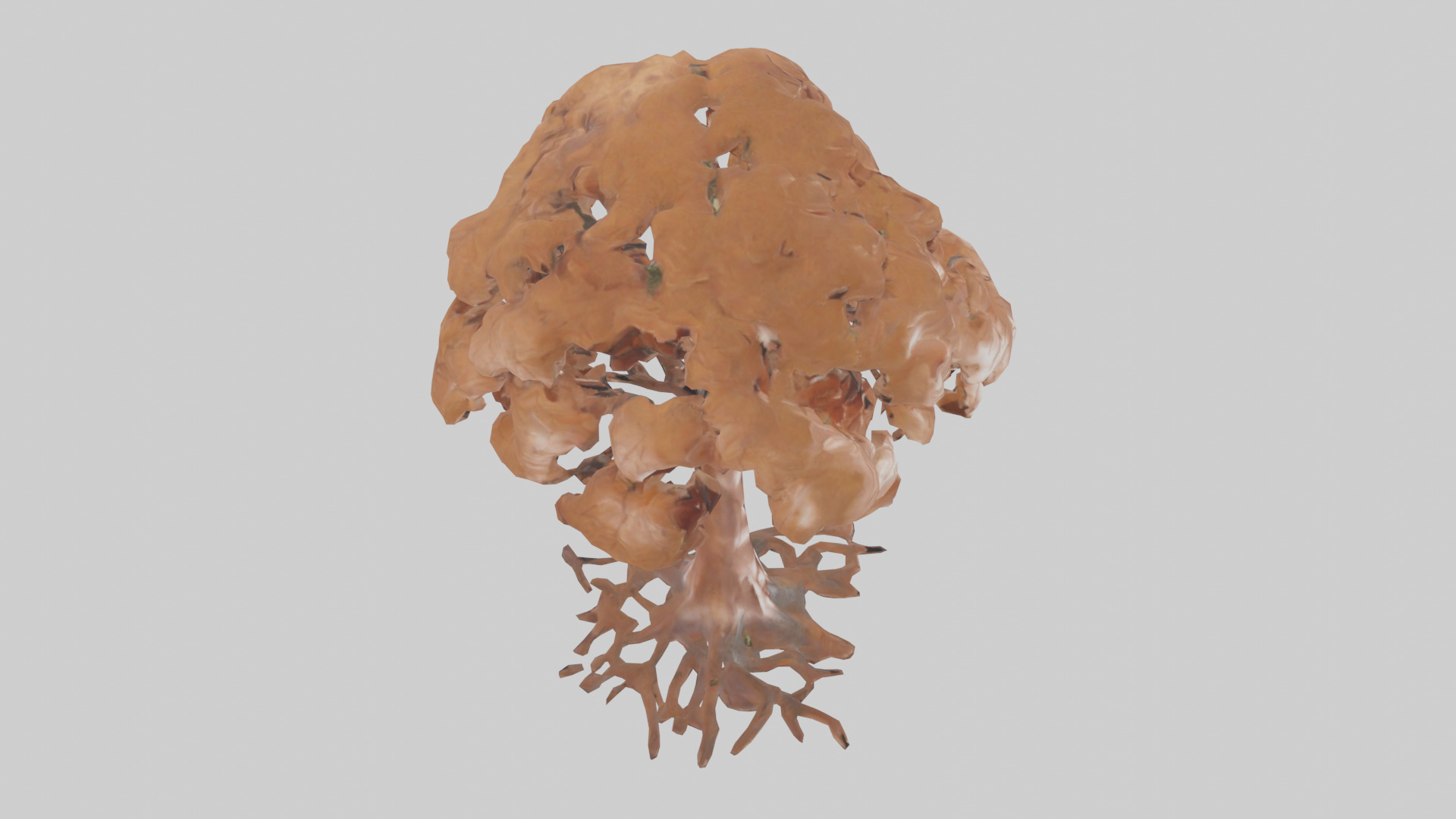 Copper Beech tree model Low-poly 3D model_28