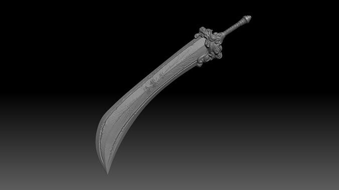 Greatsword of Radahn - Shadow of the Erdtree weapon 3D print model