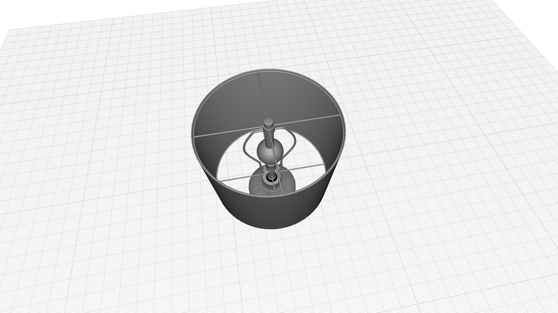 Leilani Ceramic Table Lamp 3D model_3