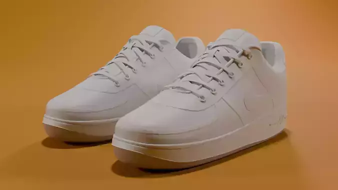 Nike Air Force 1 Editable Color