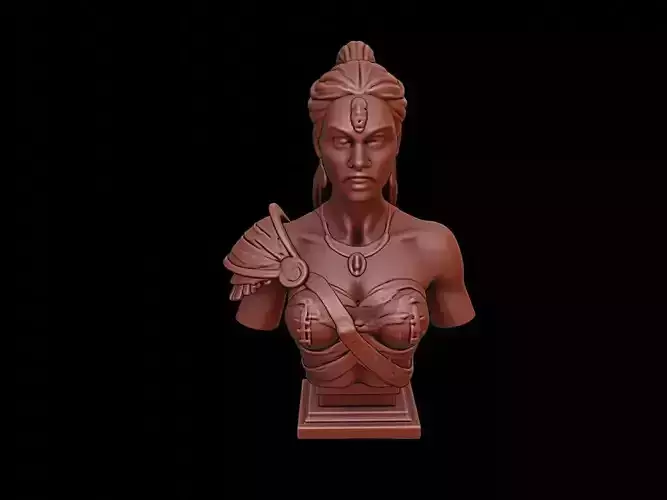 Amazon Warrior Bust