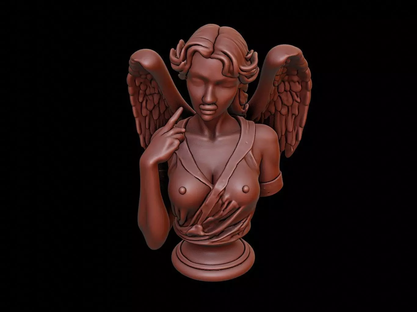 Angel Bust 3D print model_0