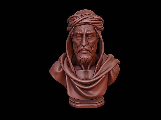 Arabian Prince Bust 3D print model