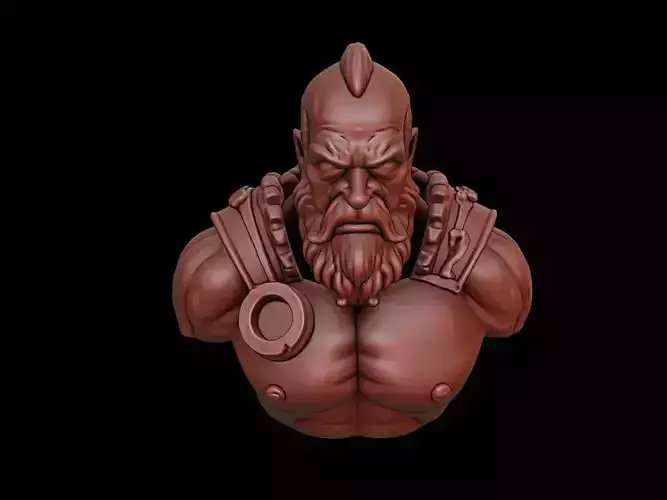Barbarian Bust