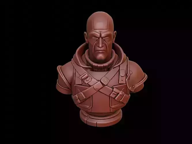 Bounty Hunter Bust