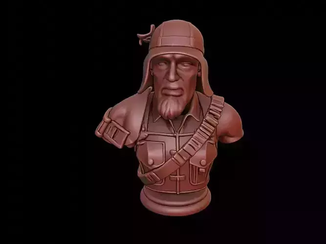Bounty Hunter Bust