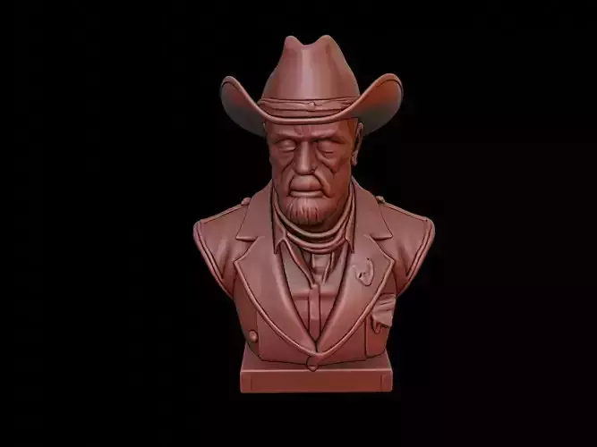 Cowboy Bust