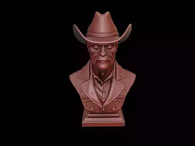 Cowboy Bust