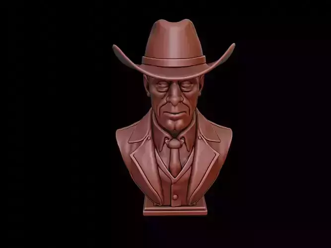 Cowboy Bust