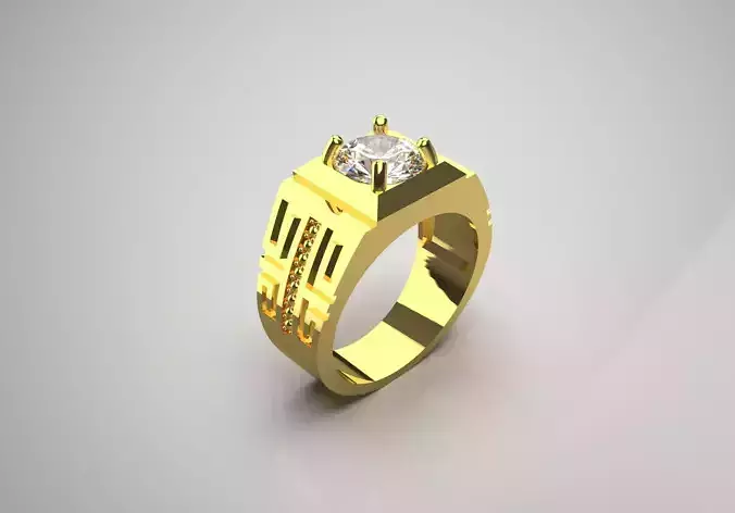 man diamond ring mr0087