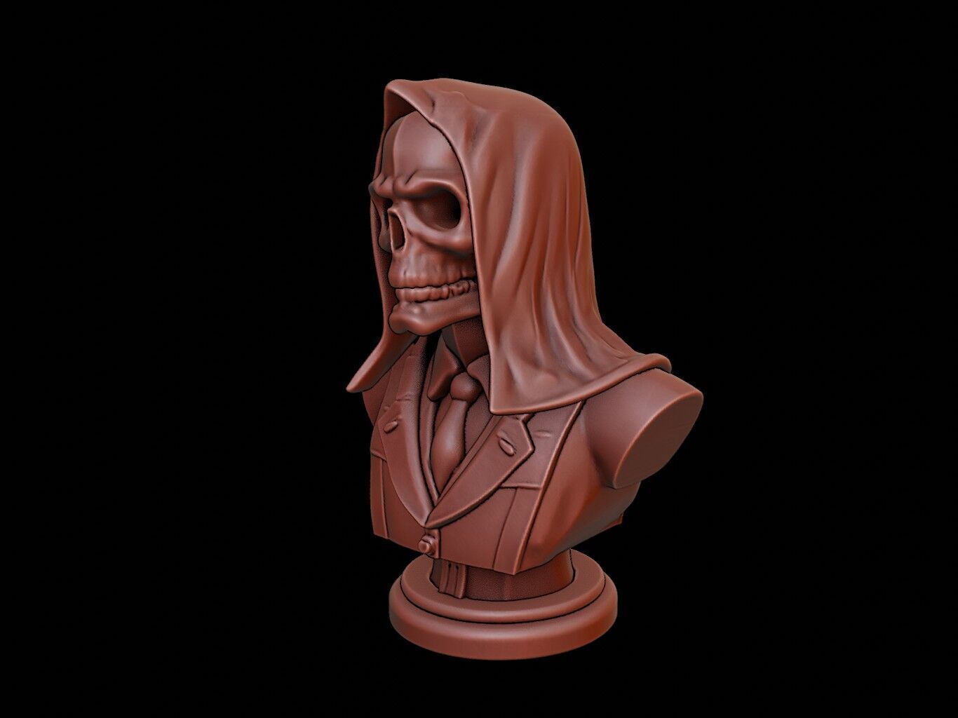 Executioner Bust 3D print model_2