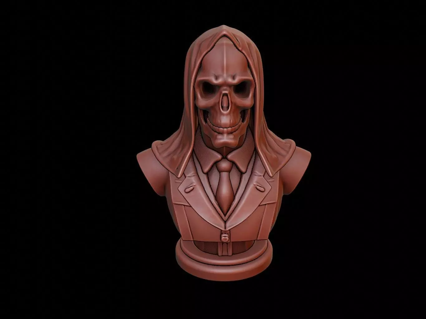Executioner Bust 3D print model_0
