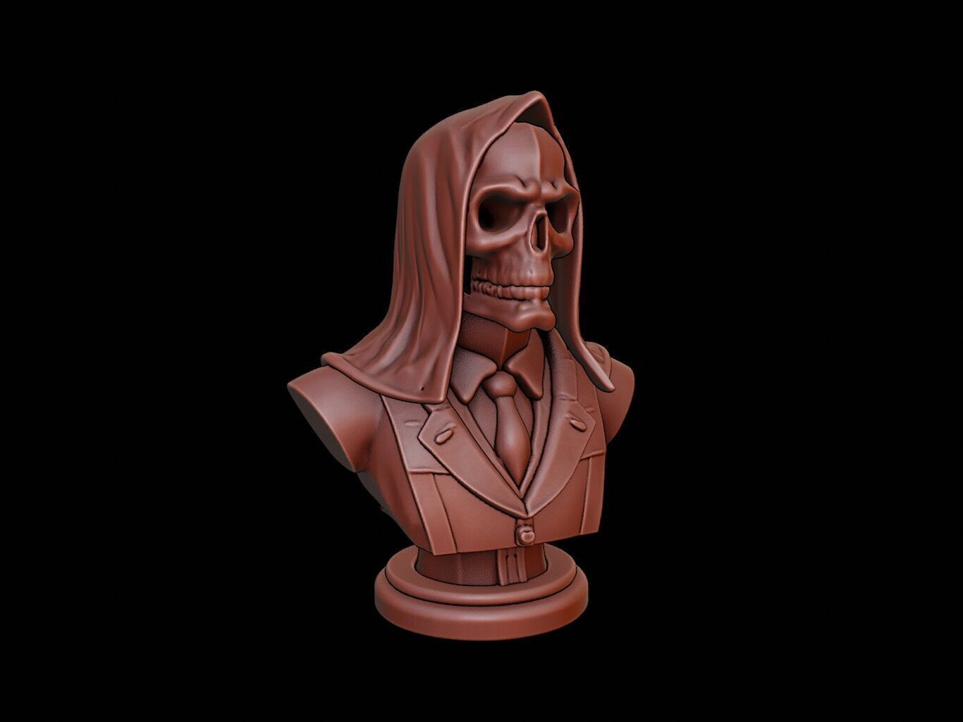 Executioner Bust 3D print model_1