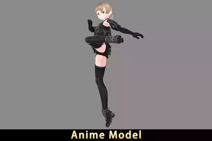 Anime Character - Armor Female