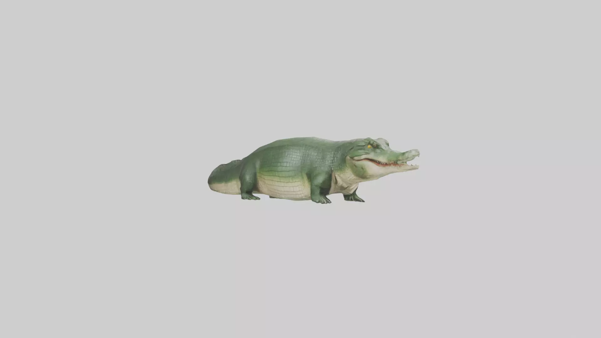 Crocodile Scales Model Low-poly 3D model_0