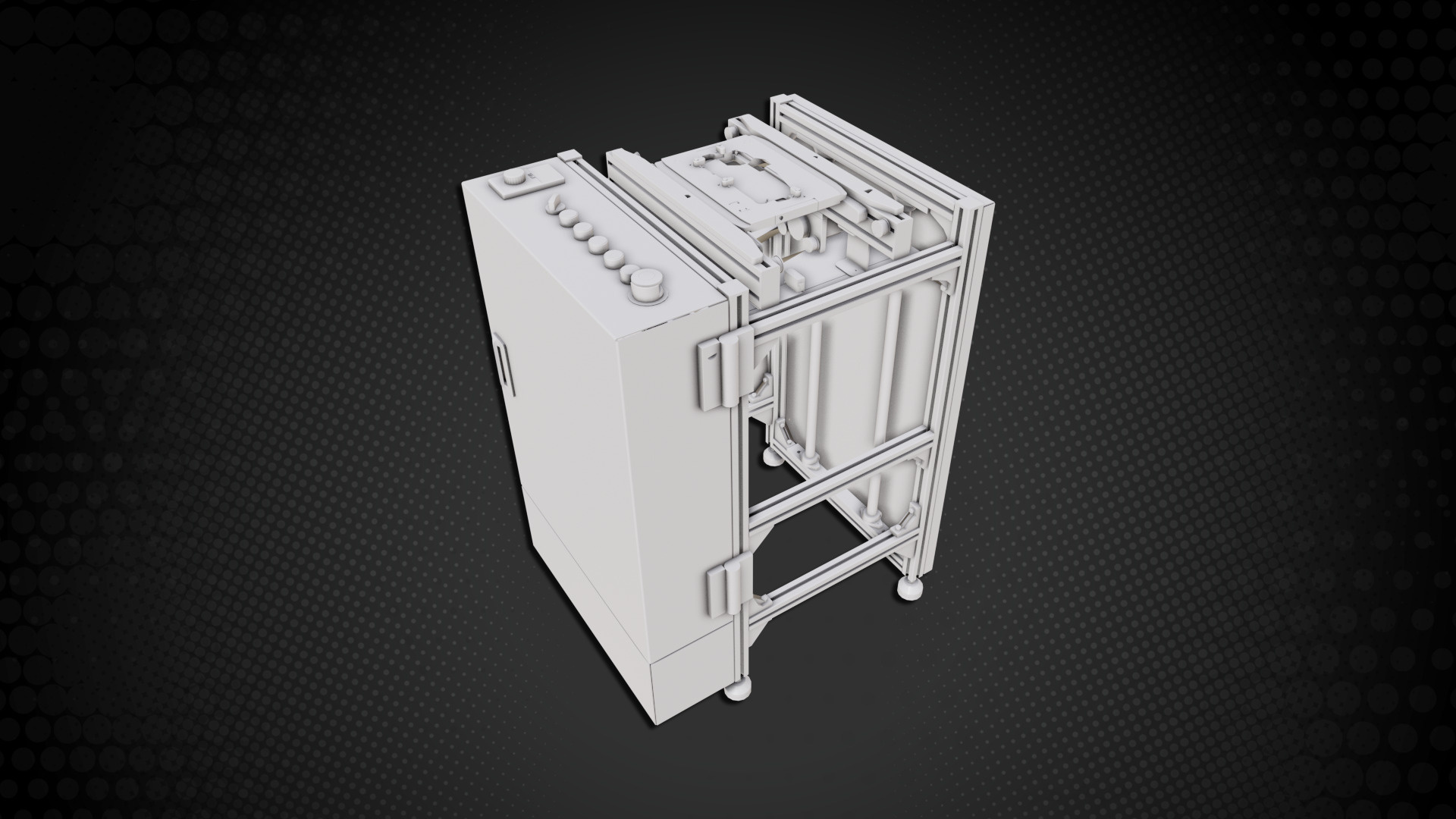 Ultimate Machine Pack - Base Mesh 3D model_6