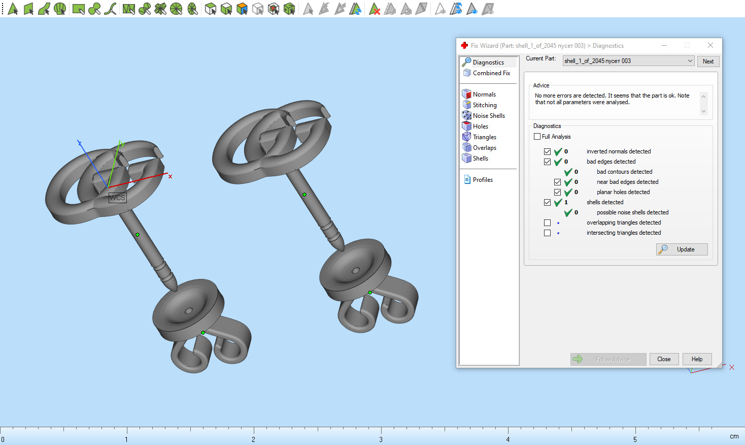 Pendant and Studs set z2133 3D print model_4