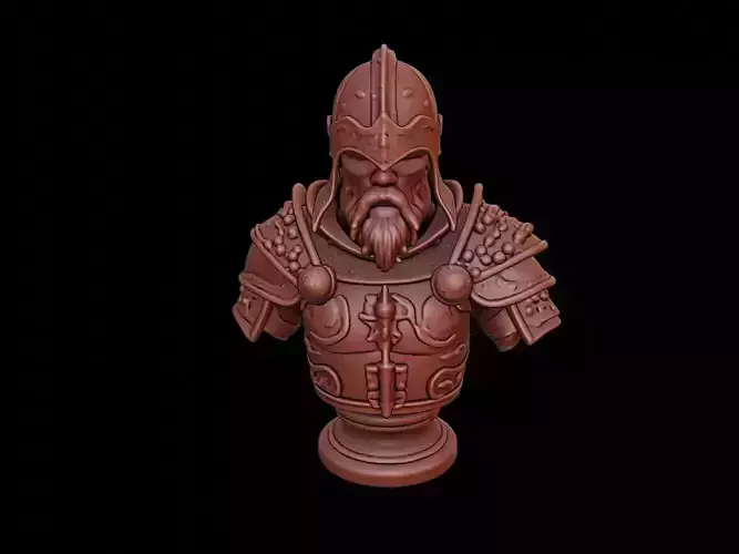 Fantasy Paladin Bust