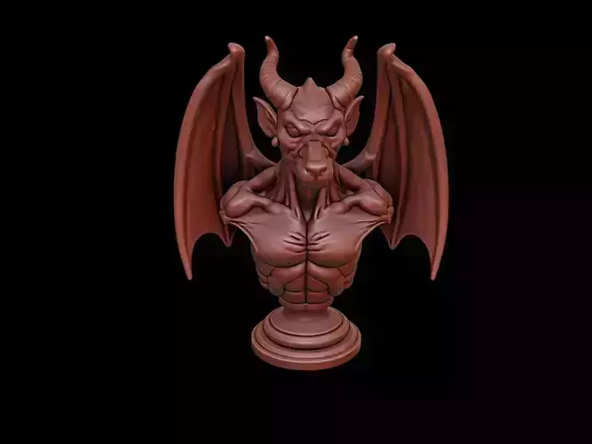 Gargoyle Bust