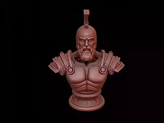 Gladiator Champion Bust