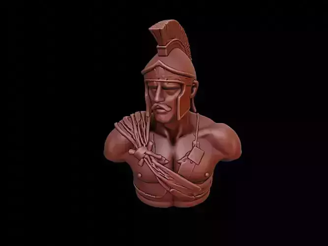 Gladiator Slave Bust