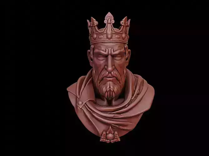 Gothic King Bust